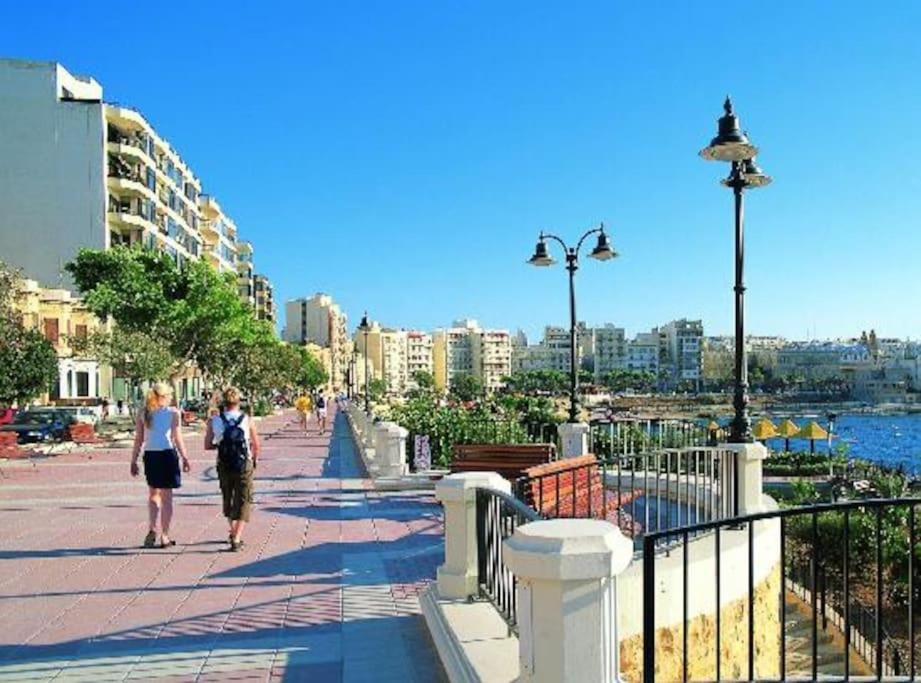 Modern Luxury Penthouse In Perfect Sliema Location Leilighet Eksteriør bilde
